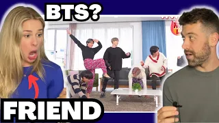 My Friend Reacts to BTS! (First Reaction)