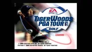 [Ps1] Introduction du jeu "Tiger Woods PGA Tour Golf" de l'editeur Electronic Arts (2000)