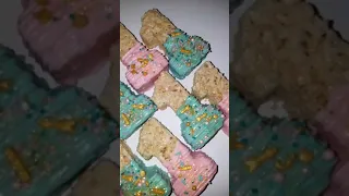 Boho Baby 1st Birthday Rice Krispie Treats