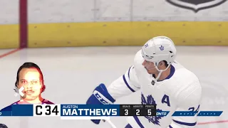 Toronto Maple Leafs VS Winnipeg Jets playoffs game 4 NHL 22 full gameplay