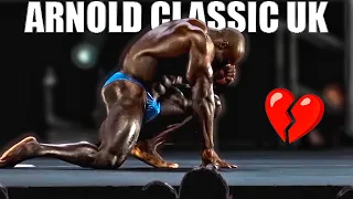 CULTURISTA LLORA DURANTE SU RUTINA DE POSES (MUY EMOTIVO) ARNOLD CLASSIC UK 2021 - Victor Valdivia