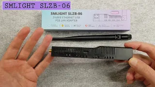 Унікальний український Zigbee координатор Smlight SLZB-06 для Zigbee2mqtt.