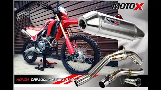 ท่อแต่ง CRF300L/CRF300 Rally  MOTO-X คลิปเสียงและวิธีติดตั้ง