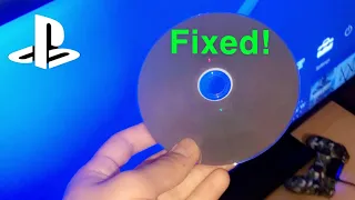 PS4 HOW TO FIX SCRATCHED OR NOT WORKING DISC! EASY SOLUTION!