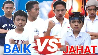 GENG BOCIL BAIK VS GENG BOCIL JAH4T?! | Drama Parodi | Mikael TubeHD