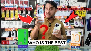 Infinix Hot 40i Or Tecno Spark 10 Pro Mai Konsa Mobile Best Hai.