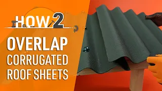 How to Overlap Corrugated Roofing Sheets | Corrapol®-BT