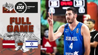 Latvia v Israel | Men Quarter-Final | Full Game | FIBA 3x3 Europe Cup 2022