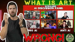 AI Art Debate Mistakes and Definitions | SideScrollers