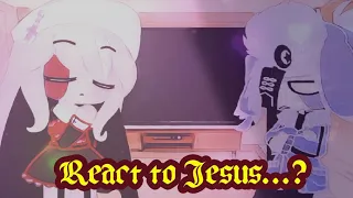 Sarvente And Ruvyzvat React to Jesus...? | Gacha Club | FNF Mid-fight masses mod | lazy | part 2