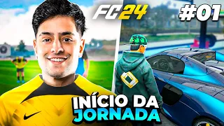 VIDA DE JOGADOR - O Primeiro Passo #01 | Fifa 24 + GTA RP