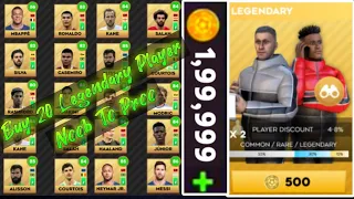 Spending Unlimited coin on Scout to Buy Every Legendary player in DLS 23 * Dream League Soccer 2023