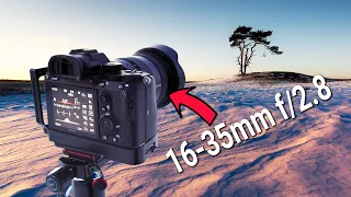 16-35mm WIDE-ANGLE winter landscape photography