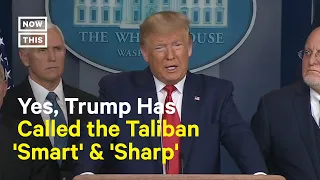 All the Times Trump Talked About Negotiating With the Taliban