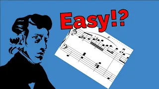 Chopin's Easiest Waltz!? (Waltz in A Minor)