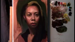 Portrait Painting Tutorial | Classical Methods  (Glazing & Underpainting)