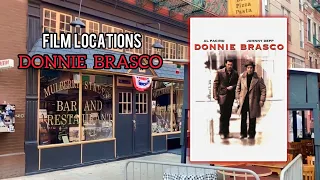 Donnie Brasco Filming Locations (1997) New York City Then-N-Now Manhattan NYC