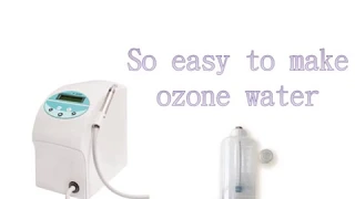 J-500 easy to make ozone water