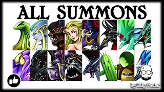 Final Fantasy VIII Все Стражи | Саммоны [All Gfs | All Summons]