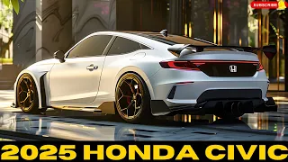 2025 Honda Civic Finally Unveiled - First Look, What's New?