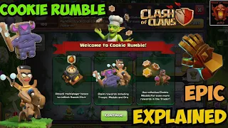 COOKIE RUMBLE EVENT - EXPLAINED | EPIC HERO EQUIPMENT- GAINT GAUNTLET | NEW TROOPS- COOKIE RAMRIDER