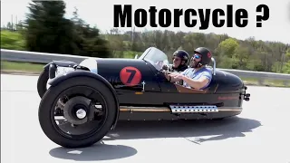 The Weirdest Motorcycle I ve ever Driven (Morgan Test Drive)