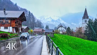 Magic of a rainy day in Switzerland 🇨🇭 Le Sépey - Cergnat