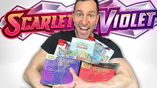 Opening EVERY Pokemon Scarlet & Violet Box!