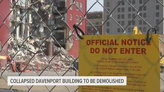 Davenport apartment collapse: residents, bystanders react to looming demolition