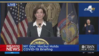 Gov. Hochul Update On Omicron Variant, COVID In New York