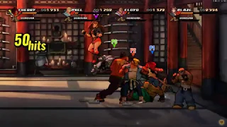 Streets of Rage 4 | 4 players Co op gameplay | Steam Remote Play