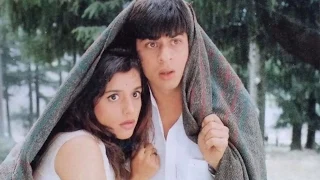 Shahrukh Khan and Anjali Jathar in Trimurti 1995