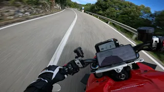SARDINIA Mountain Run | Ducati Streetfighter V4S [RAW onboard] *4K*