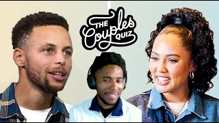 Stephen Curry & Ayesha Curry Take a Couples Quiz Reaction!!| GQ Sports |KeeSeeY Reacts #69