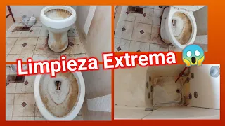 😱🔥 Limpieza extrema Limpia Tu baño Asqueroso muy fácil con migo Caro's Removedor de Sarro y Jabón