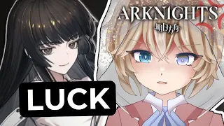 【BLIND REACTION + ARKNIGHTS】Is ARKNIGHTS Streamer Luck Real? 【Phora Whirled】