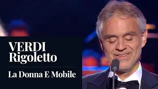 Verdi - Rigoletto "La Donna E Mobile" (Andrea Bocelli) [LIVE]