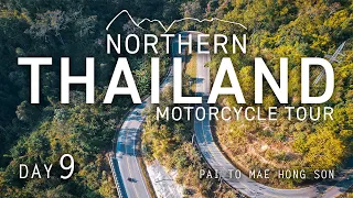 Thailand Motorcycle Tour:  Day 09 Pai to Mae Hong Son with GlobeBusters