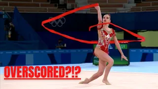 Dina Averina's Ribbon Difficulty Analysis | 2020 Tokyo Olympic Games (Finals)