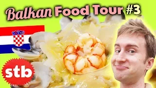 BALKAN FOOD TOUR #3: Trying Mediterranean Food in Dubrovnik, Croatia