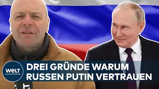 UKRAINE-KRIEG: Wohl 83 Prozent der Russen stehen fest hinter Wladimir Putin | WELT Analyse