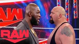 November 3, 2021- Omos Jordan Omogbehin vs Big Show - Wwe monday night raw 2021