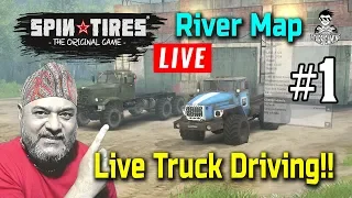 Spintires: The Original Game - The River Part 1 | Exploring Map