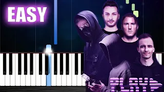 Alan Walker, K-391, Tungevaag, Mangoo - PLAY - EASY Piano Tutorial