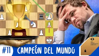 NEPO vs. CARLSEN #11 ⭐ MAGNUS CAMPEÓN del Mundo de Ajedrez 2021