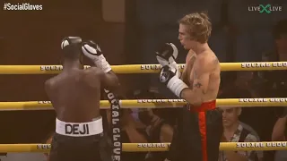 Deji vs Vinnie Hacker Full Fight