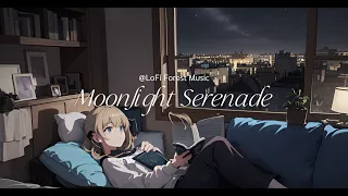 𝕁𝕒𝕫𝕫𝕄𝕦𝕤𝕚𝕔 | Moonlight Serenade 9PM [Cafe | LoFi Calm mood | Jazz beats | Instrumentals]