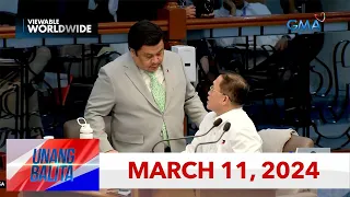 Unang Balita sa Unang Hirit: MARCH 11, 2024 [HD]