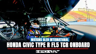 Honda Civic FL5 Type R TCR  Onboard | Mat Pombo, LA Honda World at Watkins Glen International