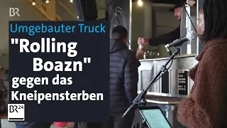 Gegen Kneipensterben: Zwei Freunde bauen eine mobile Bar | Abendschau | BR24